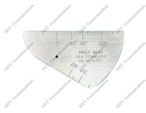 1018 Steel, Angle Beam Test Block ( Mini)