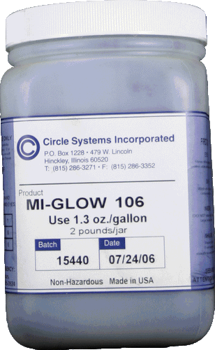 Circle Systems, Mi-Glow 106 <br>Non-Fluorescent Magnetic Powder