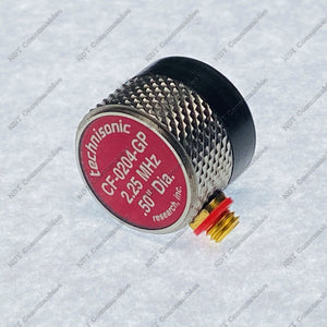 5.0 Mhz x .25" Diameter Fingertip Style Contact Transducers, Technisonic Research